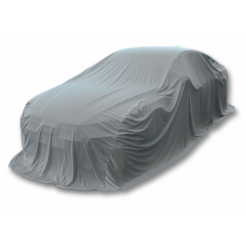 Pokrowiec wystawowy na samochód Sedan/Hatchback szary - NAVA GROUP