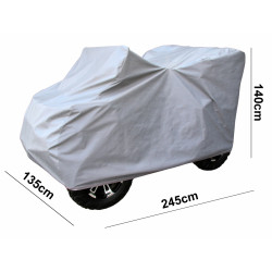 Pokrowiec na quad z kufrem XL 220-245cm exclusive - NAVA GROUP