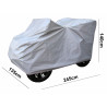 Pokrowiec na quad z kufrem XL 220-245cm exclusive - NAVA GROUP