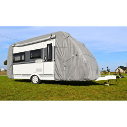 Pokrowiec na przyczepę kempingową 410-440 europa + pasy - NAVA GROUP