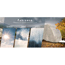 Pokrowiec na przyczepę kempingową 350-380 angielska + pasy - NAVA GROUP