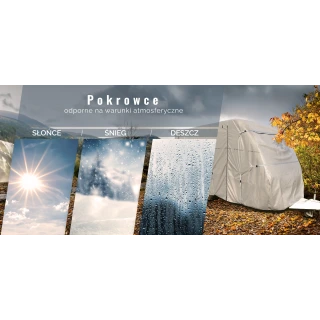 Pokrowiec na przyczepę kempingową 710-740 angielska + pasy - NAVA GROUP