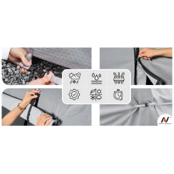 Pokrowiec na przyczepę kempingową 380-410 europa - NAVA GROUP