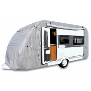 Pokrowiec na przyczepę kempingową 710-740 angielska + pasy - NAVA GROUP