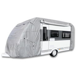 Pokrowiec na przyczepę kempingową 500-530 angielska + pasy - NAVA GROUP