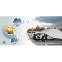 Pokrowiec na samochód Alfa Romeo 147 practic + pas - NAVA GROUP