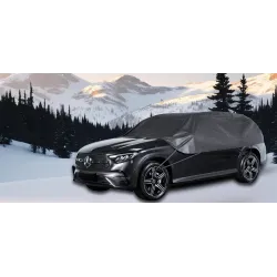 Pokrowiec półpokrowiec na samochód suv classic L czarny - NAVA GROUP