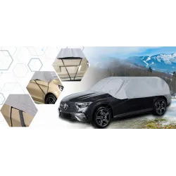 Pokrowiec półpokrowiec na samochód suv practic L szary - NAVA GROUP