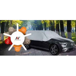 Pokrowiec półpokrowiec na samochód suv practic L szary - NAVA GROUP