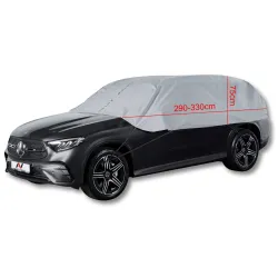 Pokrowiec półpokrowiec na samochód suv practic L szary - NAVA GROUP