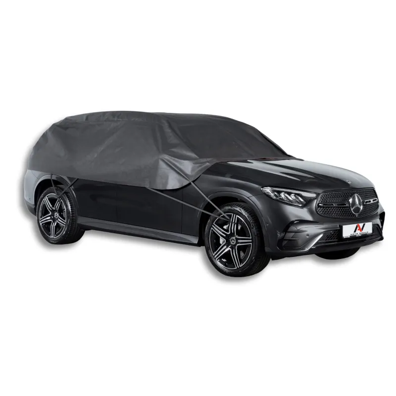 Pokrowiec półpokrowiec na samochód suv classic L czarny - NAVA GROUP