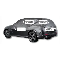 Pokrowiec półpokrowiec na samochód suv classic L czarny - NAVA GROUP
