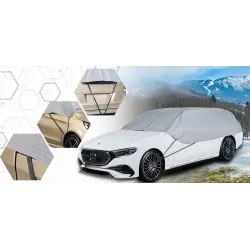 Pokrowiec półpokrowiec na samochód kombi practic L szary - NAVA GROUP