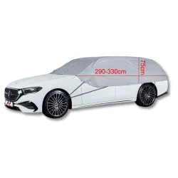 Pokrowiec półpokrowiec na samochód kombi practic L szary - NAVA GROUP
