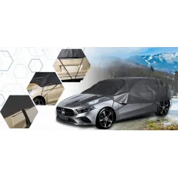 Pokrowiec półpokrowiec na samochód hatchback classic M czarny - NAVA GROUP