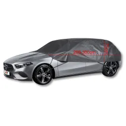 Pokrowiec półpokrowiec na samochód hatchback classic M czarny - NAVA GROUP