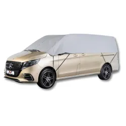 Pokrowiec półpokrowiec na samochód VAN L practic szary - NAVA GROUP