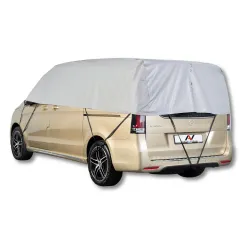 Pokrowiec półpokrowiec na samochód VAN XL practic szary - NAVA GROUP