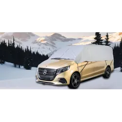 Pokrowiec półpokrowiec na samochód VAN XL practic szary - NAVA GROUP