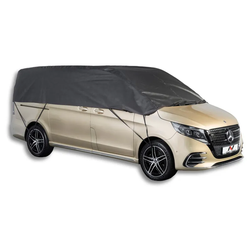 Pokrowiec półpokrowiec na samochód VAN L classic czarny - NAVA GROUP