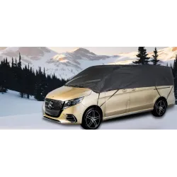 Pokrowiec półpokrowiec na samochód VAN XL classic czarny - NAVA GROUP