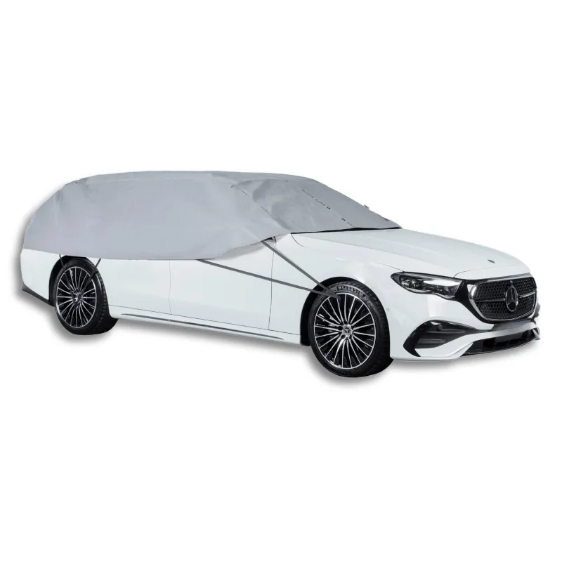 Pokrowiec półpokrowiec na samochód kombi exclusive L szary - NAVA GROUP