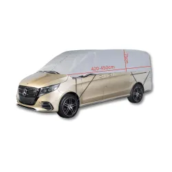 Pokrowiec półpokrowiec na samochód VAN XL exclusive szary - NAVA GROUP