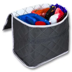 TORBA/ORGANIZER DO BAGAŻNIKA SAMOCHODU - SZARA LAMÓWKA - NAVA GROUP