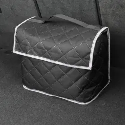 TORBA/ORGANIZER DO BAGAŻNIKA SAMOCHODU - SZARA LAMÓWKA - NAVA GROUP