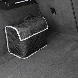 TORBA/ORGANIZER DO BAGAŻNIKA SAMOCHODU - SZARA LAMÓWKA - NAVA GROUP