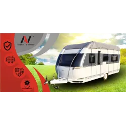 Pokrowiec półpokrowiec na przyczepę kempingową 3m - NAVA GROUP