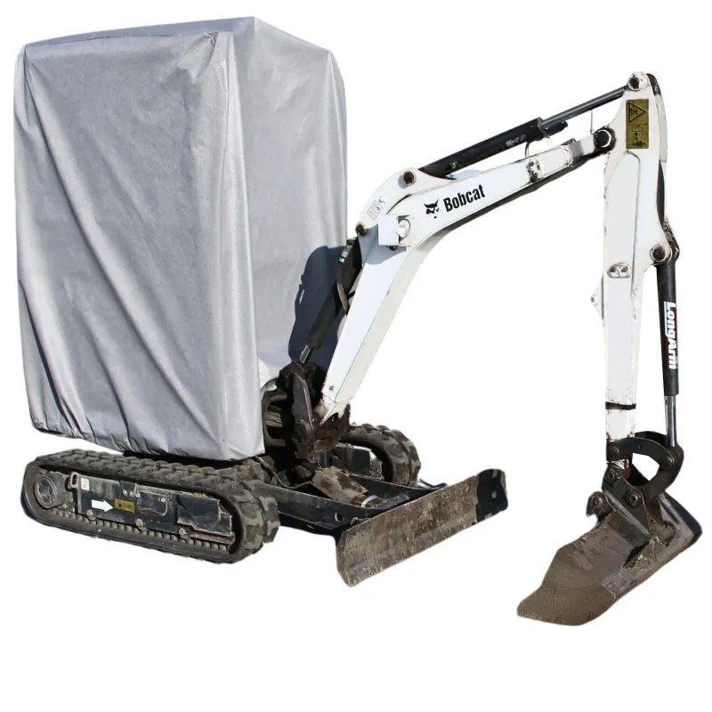 Pokrowiec na minikoparkę - kabina - NAVA GROUP