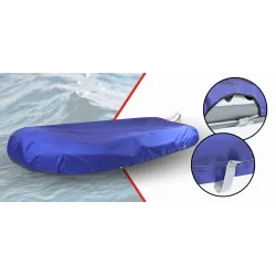Pokrowiec na ponton transportowy 270g/m2 360-390cm granatowy - NAVA GROUP