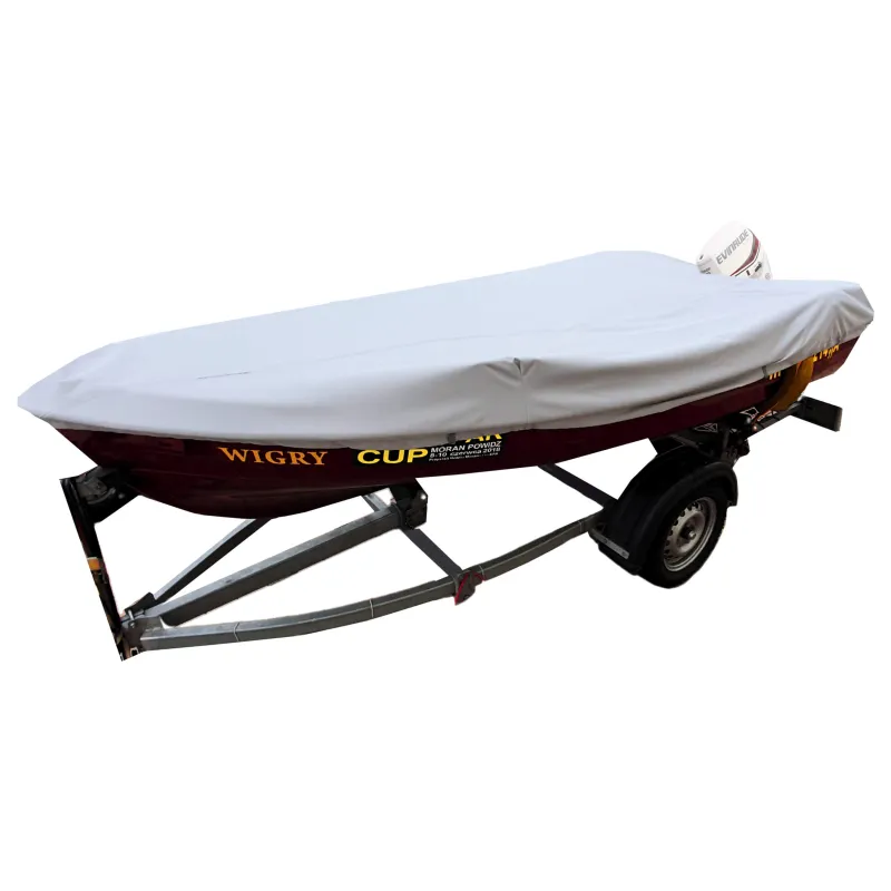 Pokrowiec na łódź wędkarską 110g/m2 360-390cm - NAVA GROUP