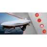 Pokrowiec na łódź wędkarską 110g/m2 420-450cm - NAVA GROUP