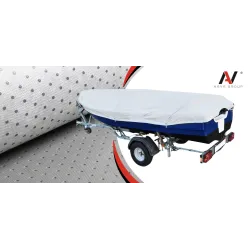 Pokrowiec na łódź wędkarską 210g/m2 360-390cm - NAVA GROUP