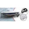 Pokrowiec na łódź łódkę wędkarską 270g/m2 330-360cm - transportowy szary - NAVA GROUP