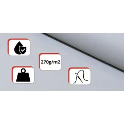 Pokrowiec na 3-4 rowery na hak bagażnika - NAVA GROUP