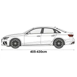 Pokrowiec przeciwgradowy 7mm M1 sedan 405-430cm + pas - NAVA GROUP