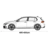 Pokrowiec przeciwgradowy 14mm M1 hatchback 405-430cm + pas - NAVA GROUP