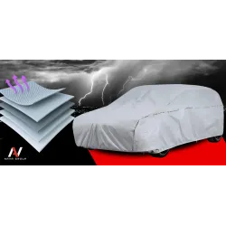 Pokrowiec przeciwgradowy 14mm M1 hatchback 405-430cm + pas - NAVA GROUP