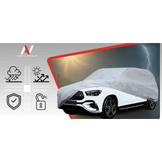 Pokrowiec przeciwgradowy 14mm S1 SUV 380-405cm + pas - NAVA GROUP