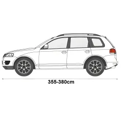 Pokrowiec przeciwgradowy 14mm S2 SUV 355-380cm + pas - NAVA GROUP