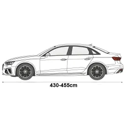 Pokrowiec przeciwgradowy 14mm M2 sedan 430-455cm + pas - NAVA GROUP