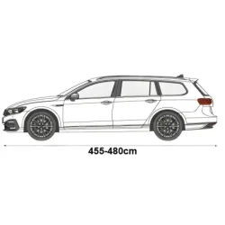 Pokrowiec przeciwgradowy 7mm Volkswagen Golf VII 2012-2019r kombi + pas - NAVA GROUP