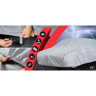 Pokrowiec przeciwgradowy 7mm Audi A3 8V 2012 -2020r hatchback + pas - NAVA GROUP