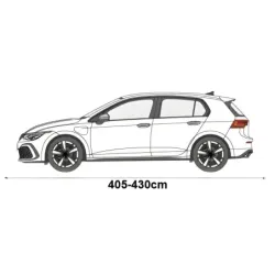 Pokrowiec przeciwgradowy 7mm Volkswagen Golf VII 2012-2019r hatchback + pas - NAVA GROUP