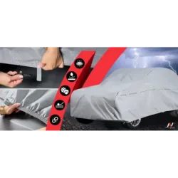 Pokrowiec przeciwgradowy 7mm Toyota Sequoia II 2008-...r + pas - NAVA GROUP