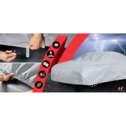 Pokrowiec przeciwgradowy 7mm Opel Tigra II 2004-2009r + pas - NAVA GROUP