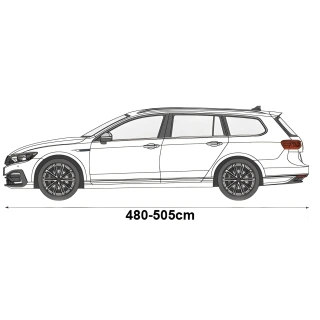Pokrowiec przeciwgradowy 14mm Volvo V90 II 2016-...r kombi + pas - NAVA GROUP